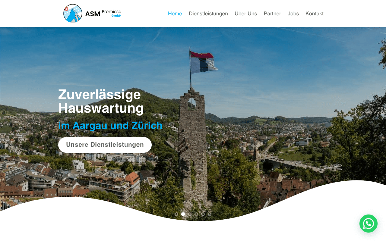 ASM Promissa web sitesi ekran görüntüsü