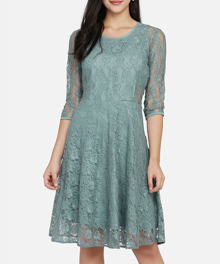 Demo Uzun Siyah Elbise