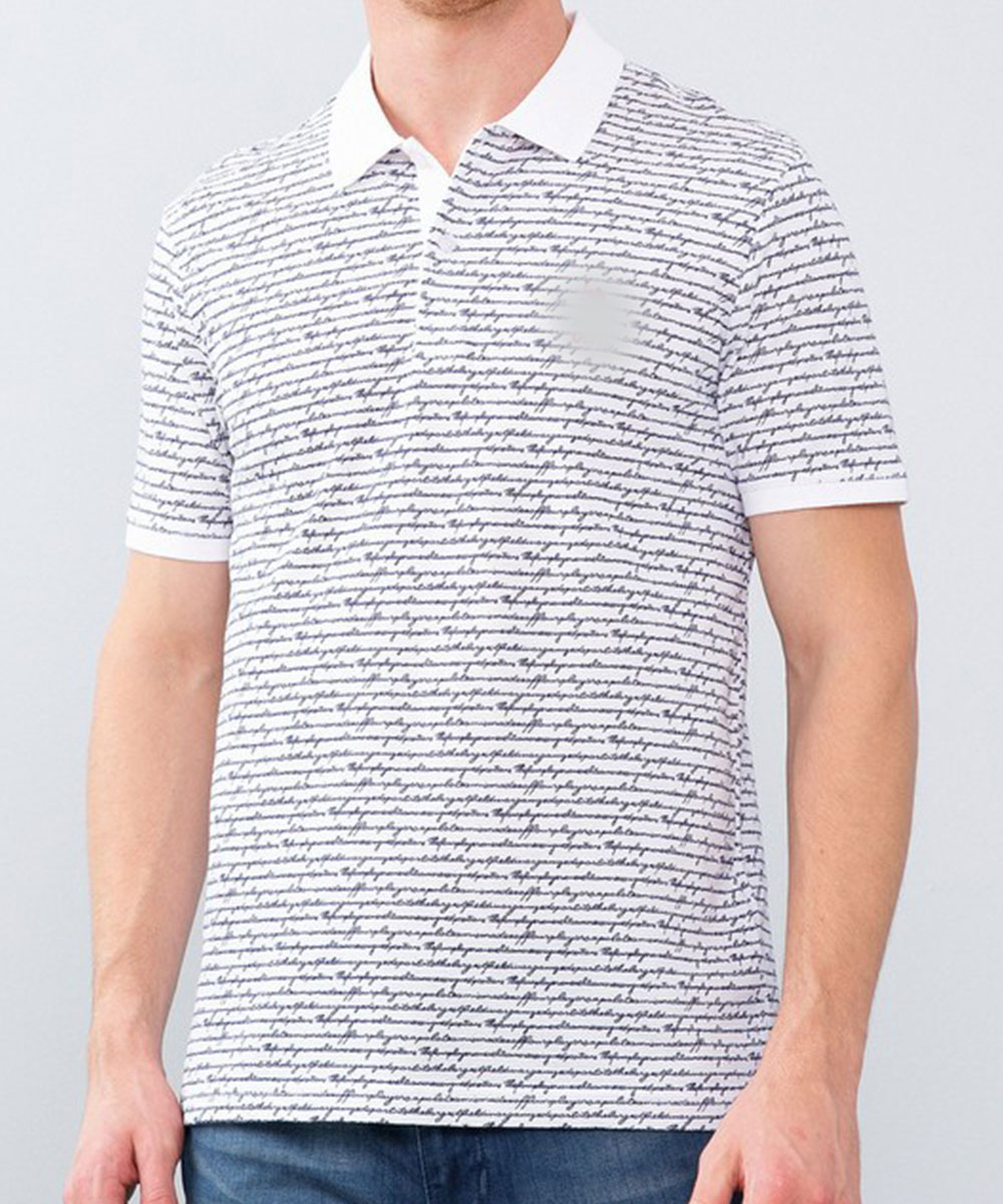Demo Beyaz Polo Yaka T-Shirt