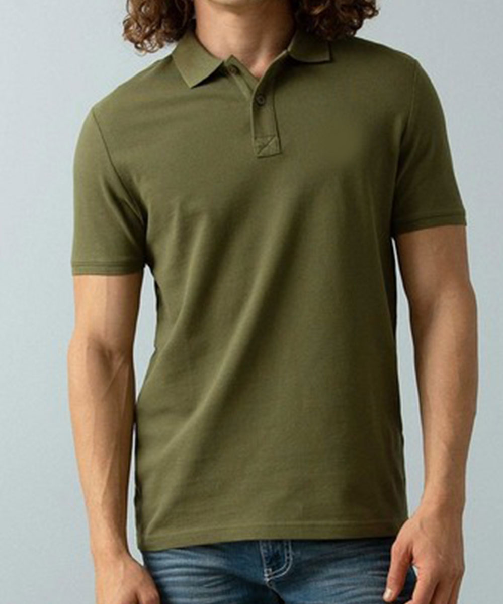 Demo Haki Polo Yaka T-Shirt